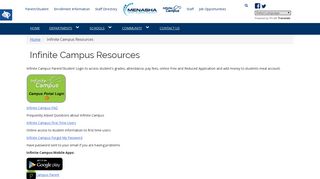 Infinite Campus Resources - MJSD