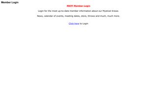 MKFF Member Login - Google Sites