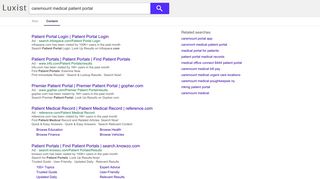 caremount medical patient portal - Luxist - Content Results