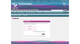 Login to Dementia MKN - Dementia MKN - The Knowledge Network