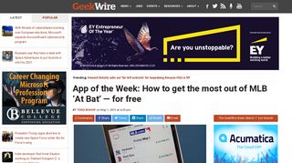 App of the Week: How to get the most out of MLB 'At Bat' — for free ...