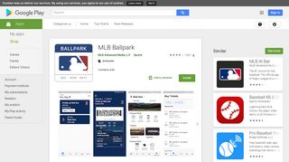 MLB Ballpark - Apps on Google Play