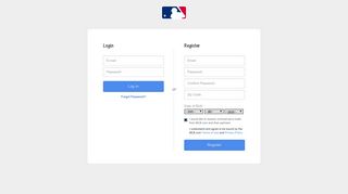 Account Management - Login/Register | MLB.com: Account