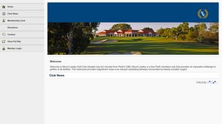 Member Login - Mount Lawley Golf Club
