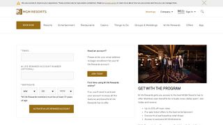 Activate Your M life Rewards Account Online - MGM Resorts