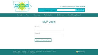 MLP Login - Iowa Adult Education - Your Future Starts Here