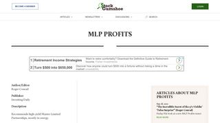 MLP Profits | Stock Gumshoe