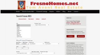 Search Fresno MLS - Fresno MLS Search - Tom Avent Real Estate
