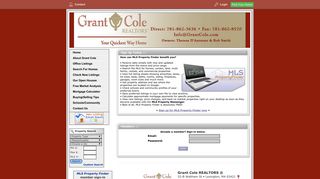 MLS Property Finder - Grant Cole Realtors, Lexington MA