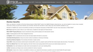 Member Benefits | San Antonio Real Estate-SABOR-San Antonio ...