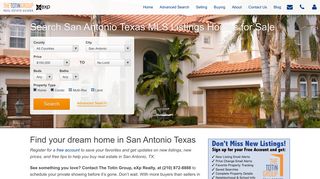 Homes for Sale San Antonio Texas MLS Listings