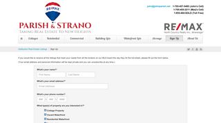 Sign Up For Automatic MLS Listing Notifications > RE/MAX North ...