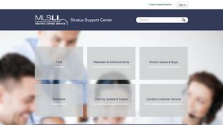 MLSLI Stratus Support Center