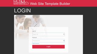 Web Site Template Builder Login