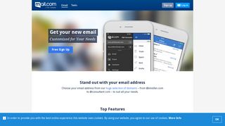 Secure & free webmail features for your mails - Mail.com
