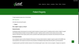 Patient Registry – gLeaf