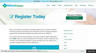 Maryland Medical Marijuana Registration Instructions & Medical ...