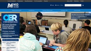 Web Services Info - Portal Login | Mid Michigan College