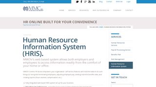 HR Information System | Online HR Tools |MMChr