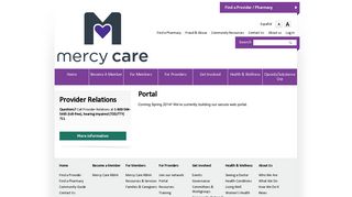 Portal | Mercy Care