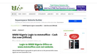 MMM Nigeria Login to mmmoffice - Cash Out now [Official] - Unn Info