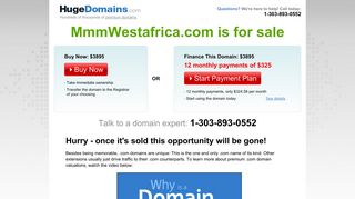 HugeDomains.com - MmmWestafrica.com is for sale (Mmm Westafrica)