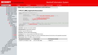 ST_MMS_ApplicationAssociation - Beckhoff Information System ...