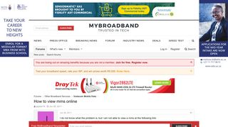 How to view mms online | MyBroadband