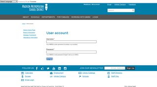 User account | Madison Metropolitan School District - Madison ...