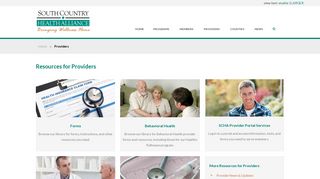 South Country Health Alliance | Providers