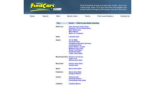 Minnesota Dealers - Browse Minnesota Dealer Inventories | FindCars ...