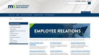 Employee Relations - Minnesota.gov