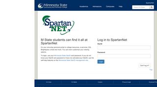 M State - SpartanNet - Minnesota State Community and Technical ...