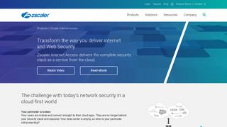 Secure Internet Gateway | Zscaler Internet Access (ZIA)