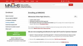 Enrolling at MNOHS - THE Minnesota Online High School | Creative ...