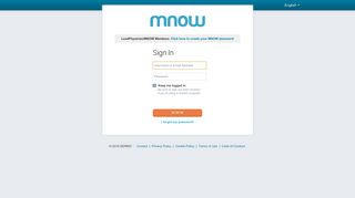 MNOW | Sign in