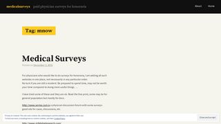 mnow – medicalsurveys - paid physician surveys for honoraria