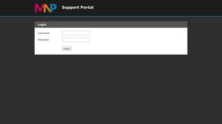 MNP Support Portal - Login