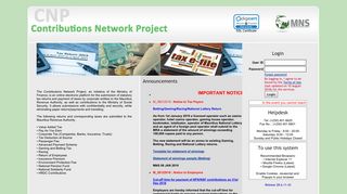 Contributions Network Project
