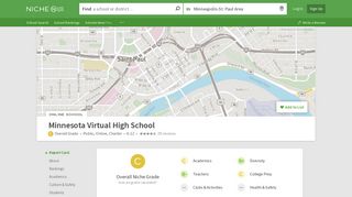 Minnesota Virtual High School in St. Paul, MN - Niche