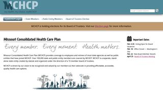 Missouri Consolidated Health Care Plan