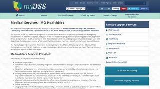 Medical Services - MO HealthNet | mydss.mo.gov
