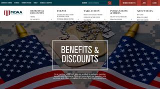 MOAA - Benefits and Discounts