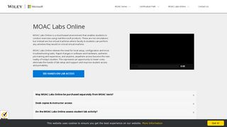 MOAC Labs Online - Wiley