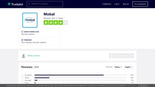 Mobal Reviews | Read Customer Service Reviews of www.mobal.com
