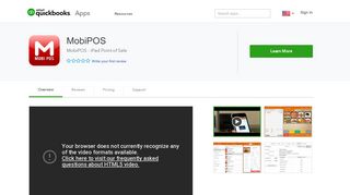 MobiPOS | QuickBooks App Store