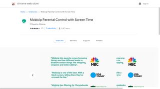 Mobicip Parental Control with Screen Time - Google Chrome