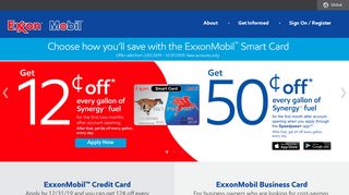 Personal & Business Gas-Fuel Credit Cards From ExxonMobil ...
