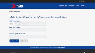 Register - Member registration | Mobil Smiles New Zealand