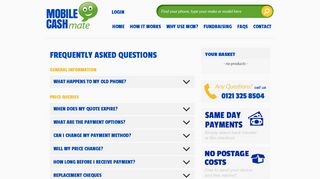 Frequently Asked Questions - MobileCashMate
